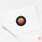 Sticker Rond Sensibilisation aux RCPS de Sunset RSD (Enveloppe)