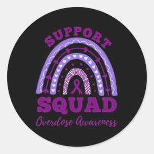 Sticker Rond Sensibilisation de l'équipe de soutien à la surdos