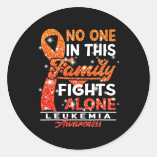 Sticker Rond Sensibilisation Je Personne Dans Cette Famille Ne