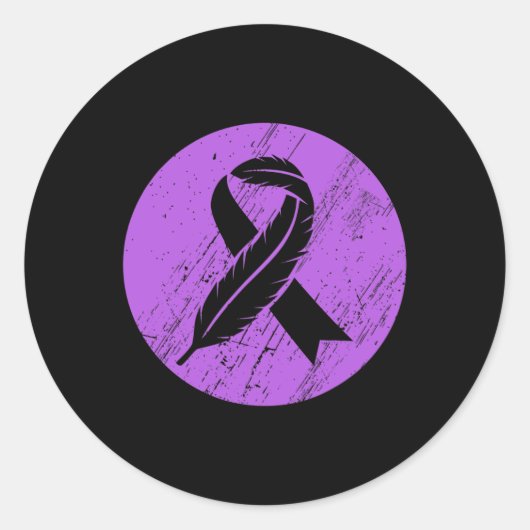 Sticker Rond Sensibilisation vintage à la surdose médicamenteus (Devant)