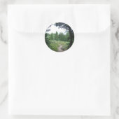 Sticker Rond Sentier Grand Teton (Sac)