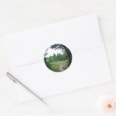 Sticker Rond Sentier Grand Teton (Enveloppe)