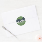 Sticker Rond Sentier Murdock Canal Trail Utah (Enveloppe)