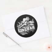 Sticker Rond SEPECAT Jaguar (Enveloppe)