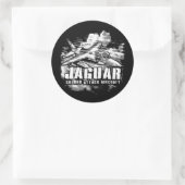 Sticker Rond SEPECAT Jaguar (Sac)
