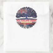 Sticker Rond Serbia Serbian (Sac)