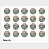 Sticker Rond Serenade sauvage (Feuille)
