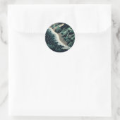 Sticker Rond Serene Shores (Sac)