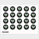 Sticker Rond Serez-vous ma marraine ? (Feuille)