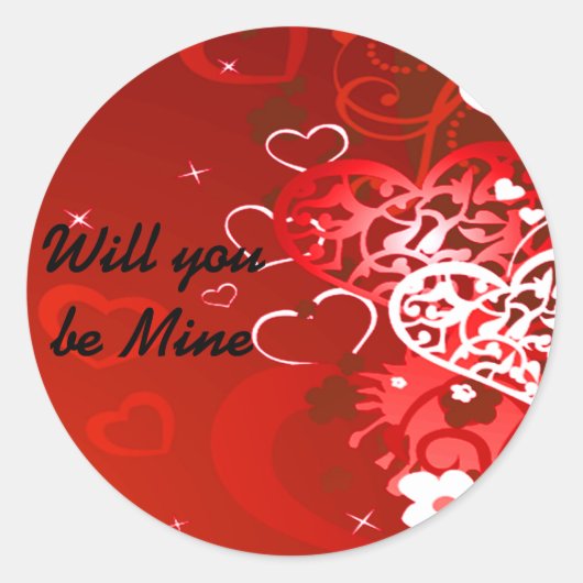 Sticker Rond Serez-vous Mine_Sticker (Devant)