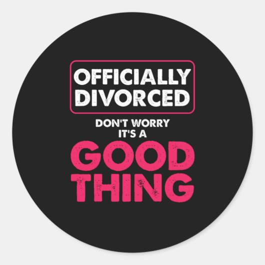 Sticker Rond Sergent Sarcastic (Devant)