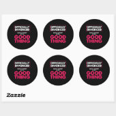 Sticker Rond Sergent Sarcastic (Feuille)
