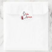 STICKER ROND SÉRIE DE BÂTIMENTS DE SENSIBILISATION AUX AVC 2 (Sac)