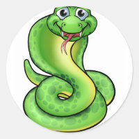 Serpent de Cobra à caricatures amical