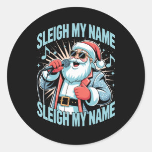 Sticker Rond Serrer Mon Nom Serrer Mon Nom Serrer Mon Nom Jour
