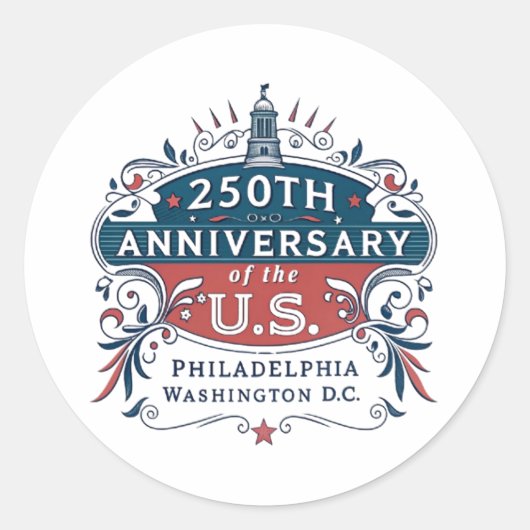STICKER ROND SESTERCENTENNIAL (Devant)