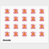 Sticker Rond Sevilla Espana (Feuille)