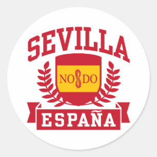 Sticker Rond Sevilla Espana