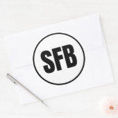 Sticker Rond SFB - Sanford (Enveloppe)