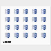 Sticker Rond SFOR Bosnie (Feuille)