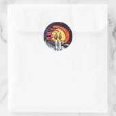 Sticker Rond Shabbat (Sac)