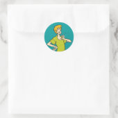 Sticker Rond Shaggy Gesuring (Sac)