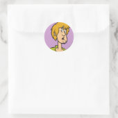 Sticker Rond Shaggy Surprise (Sac)