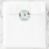 Sticker Rond Shake Rattle et Roll (Sac)