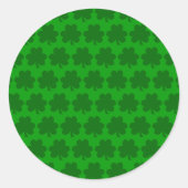 Sticker Rond Shamrock (Devant)
