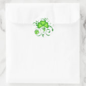 Sticker Rond Shamrock (Sac)