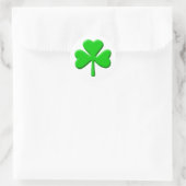 Sticker Rond shamrock 3d (Sac)
