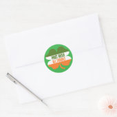 Sticker Rond shamrock Jour de la Saint Patrick - Partie irlanda (Enveloppe)