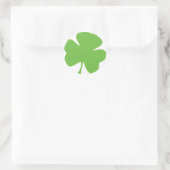 Sticker Rond shamrock vert (Sac)