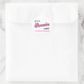 Sticker Rond Shannon que tu ne comprendrais pas (Sac)