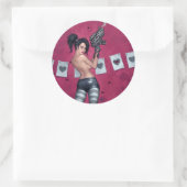 Sticker Rond Sharpshooter (Sac)