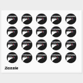 STICKER ROND SHEEP ALLER DE L'AVANT (Feuille)