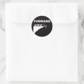 STICKER ROND SHEEP ALLER DE L'AVANT (Sac)