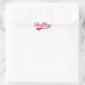 Sticker Rond Shelby Mississippi Classic Design (Sac)