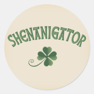 Sticker Rond Shenanigator