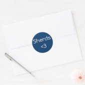 Sticker Rond Sherds <3 (Enveloppe)