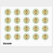 Sticker Rond Sherlock (Feuille)
