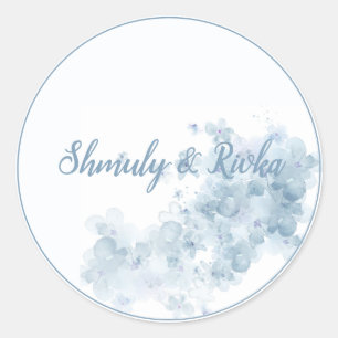 Sticker Rond Sheva Brachot botaniques