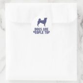 Sticker Rond Shiba Inu (Sac)