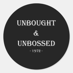 Sticker Rond Shirley Chisholm - Sans Fronton Histoire Noire