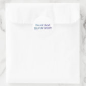 Sticker Rond short_funsize (Sac)