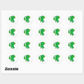 Sticker Rond Shoyru Green (Feuille)