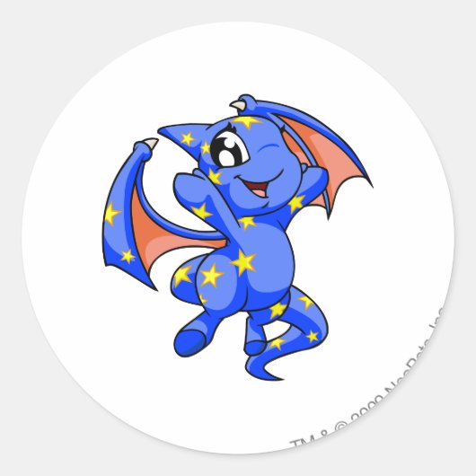 Sticker Rond Shoyru Starry (Devant)