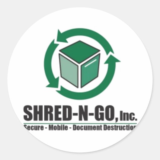 Sticker Rond Shred-N-Go (Devant)