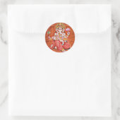 Sticker Rond Shree Ganeshya (Sac)