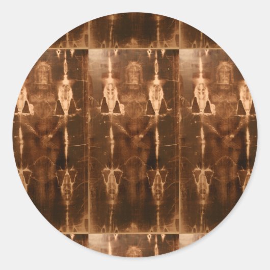 STICKER ROND SHROUD OF TURIN (Devant)